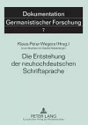 Die Entstehung der neuhochdeutschen Schriftsprache cover