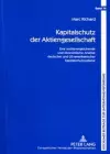 Kapitalschutz Der Aktiengesellschaft cover