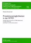 Protektionsmoeglichkeiten in Der Wto? cover