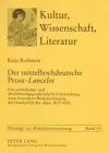 Der Mittelhochdeutsche Prosa-«Lancelot» cover