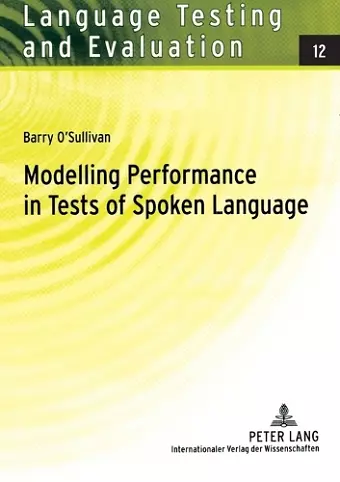 Modelling Performance in Tests of Spoken Language cover