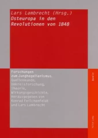 Osteuropa in Den Revolutionen Von 1848 cover