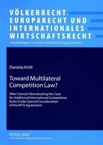 Toward Multilateral Competition Law? cover