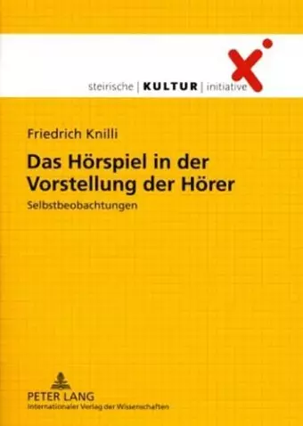 Das Hoerspiel in Der Vorstellung Der Hoerer cover