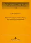 Personenbezogene Wahrnehmung Des Diversity Managements cover