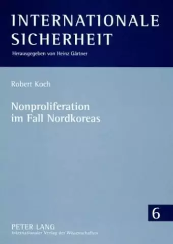 Nonproliferation Im Fall Nordkoreas cover