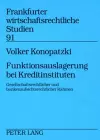 Funktionsauslagerung Bei Kreditinstituten cover