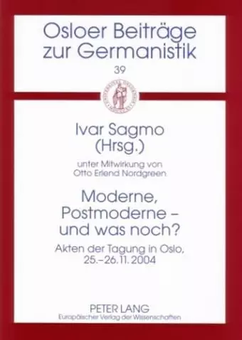 Moderne, Postmoderne - Und Was Noch? cover