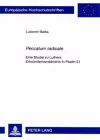 «Peccatum Radicale» cover