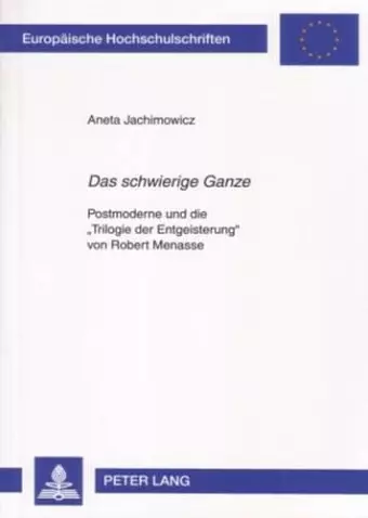 «Das Schwierige Ganze» cover