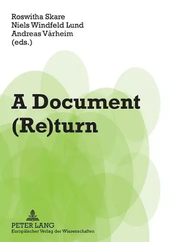 A Document (Re)turn cover