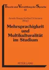 Mehrsprachigkeit und Multikulturalitaet im Studium cover