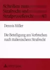 Die Beteiligung Am Verbrechen Nach Italienischem Strafrecht cover
