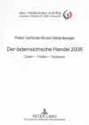 Der oesterreichische Handel 2006 cover