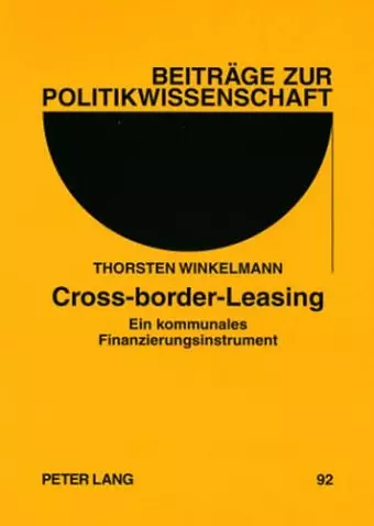 Cross-Border-Leasing cover