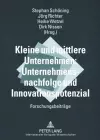 Kleine Und Mittlere Unternehmen: Unternehmensnachfolge Und Innovationspotenzial cover