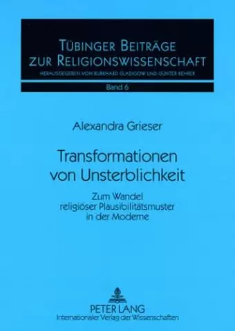 Transformationen Von Unsterblichkeit cover