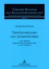 Transformationen Von Unsterblichkeit cover