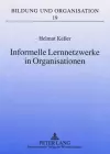 Informelle Lernnetzwerke in Organisationen cover