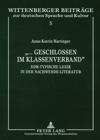 «...Geschlossen Im Klassenverband» cover