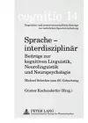 Sprache - Interdisziplinaer cover