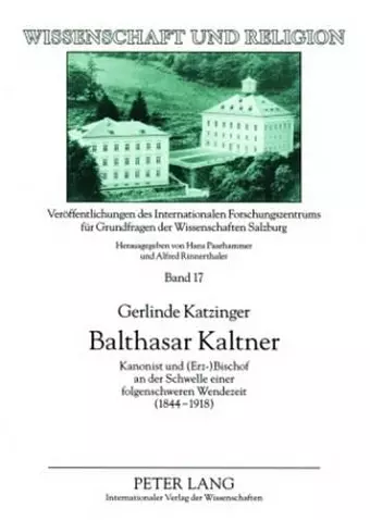 Balthasar Kaltner cover