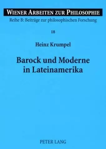 Barock Und Moderne in Lateinamerika cover