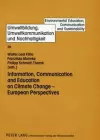 Information, Communication and Education on Climate Change - European Perspectives cover