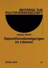 Oppositionsbewegungen Im Libanon cover