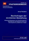 Rechtsfragen Der Kirchlichen Bestattung cover