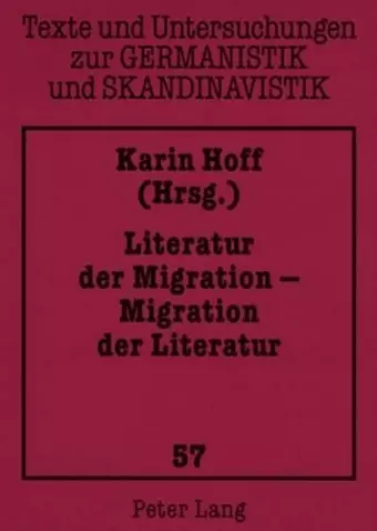 Literatur Der Migration - Migration Der Literatur cover