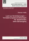 Lock-Up Vereinbarungen - Veraeußerungsbeschraenkungen Fuer Altaktionaere Beim Boersengang cover