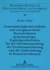 Gemeinnuetzigkeitsrechtliche Und Ertragsteuerliche Besonderheiten Gemeinnuetziger Kapitalgesellschaften Bei Der Gewinnermittlung, Der Gewinnausschuettung Und Der Einbeziehung in Konzernstrukturen cover