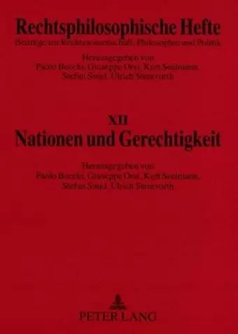 Nationen Und Gerechtigkeit cover