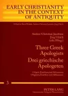 Three Greek Apologists Drei Griechische Apologeten cover