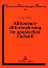 Aktionsartdifferenzierung Im Spanischen Fachstil cover