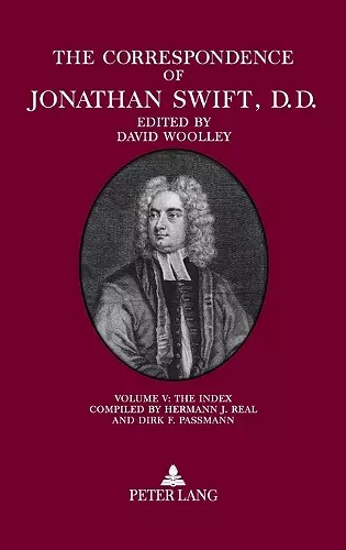 The Correspondence of Jonathan Swift, D. D. cover