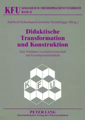 Didaktische Transformation Und Konstruktion cover