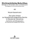 Die Lehre «Ulmers» Zur Gesellschaft Buergerlichen Rechts Im Wandel Der Jahrzehnte cover