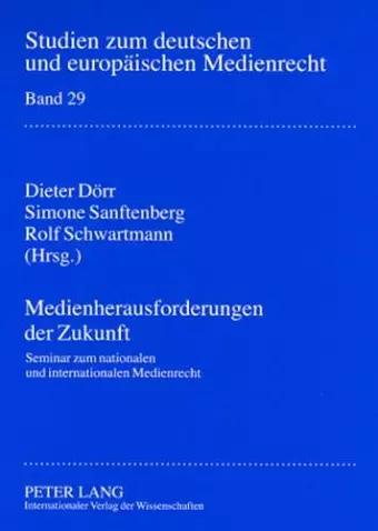 Medienherausforderungen Der Zukunft cover