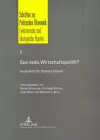 Quo vadis Wirtschaftspolitik? cover