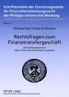 Rechtsfragen Zum Finanztransfergeschaeft cover