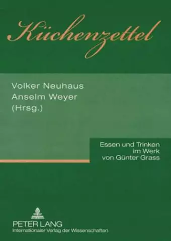 Kuechenzettel cover