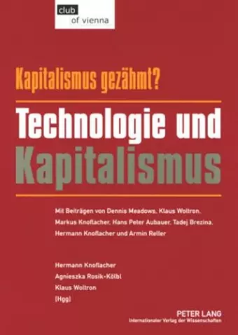 Kapitalismus - Gezaehmt? Technologie Und Kapitalismus cover