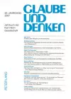 Glaube Und Denken cover