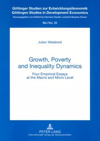 Growth, Poverty and Inequality Dynamics cover