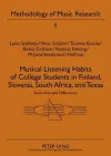 Musical Listening Habits of College Students in Finland, Slovenia, South Africa, and Texas cover