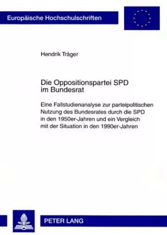 Die Oppositionspartei SPD Im Bundesrat cover