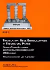 Translation: Neue Entwicklungen in Theorie Und Praxis cover