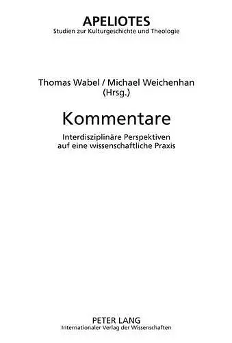 Kommentare cover